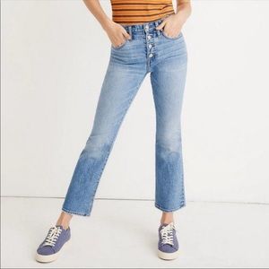 🌵Madewell Cali Demi Boot Button Fly